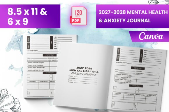 Download 2027-2028 Mental Health &amp; Anxiety Journa - Health Collection